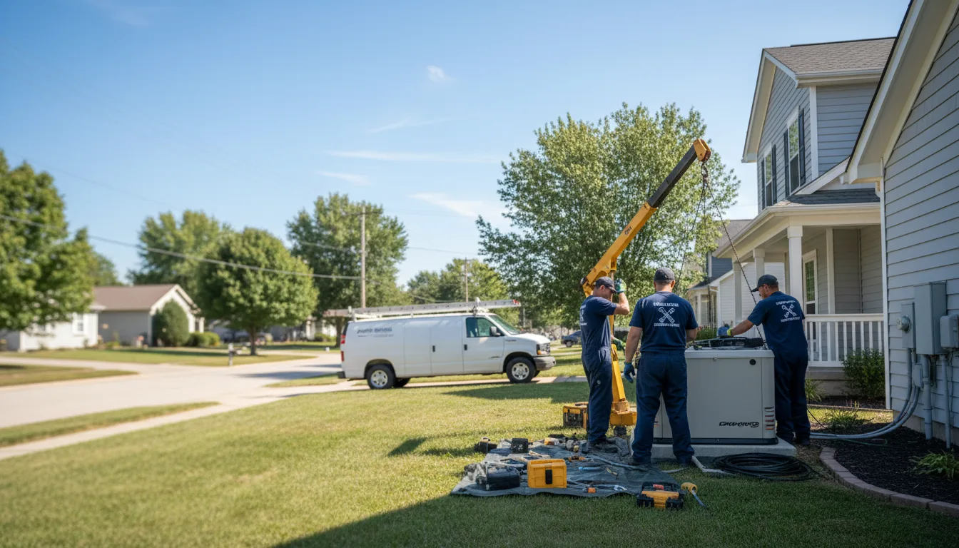 Generator Installation in Olpe, KS near me
